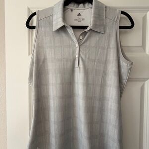 Adidas Golf Shirt  Women's Grey  Size L